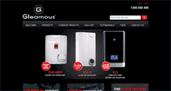 Desktop Screenshot of gleamoushotwater.com.au